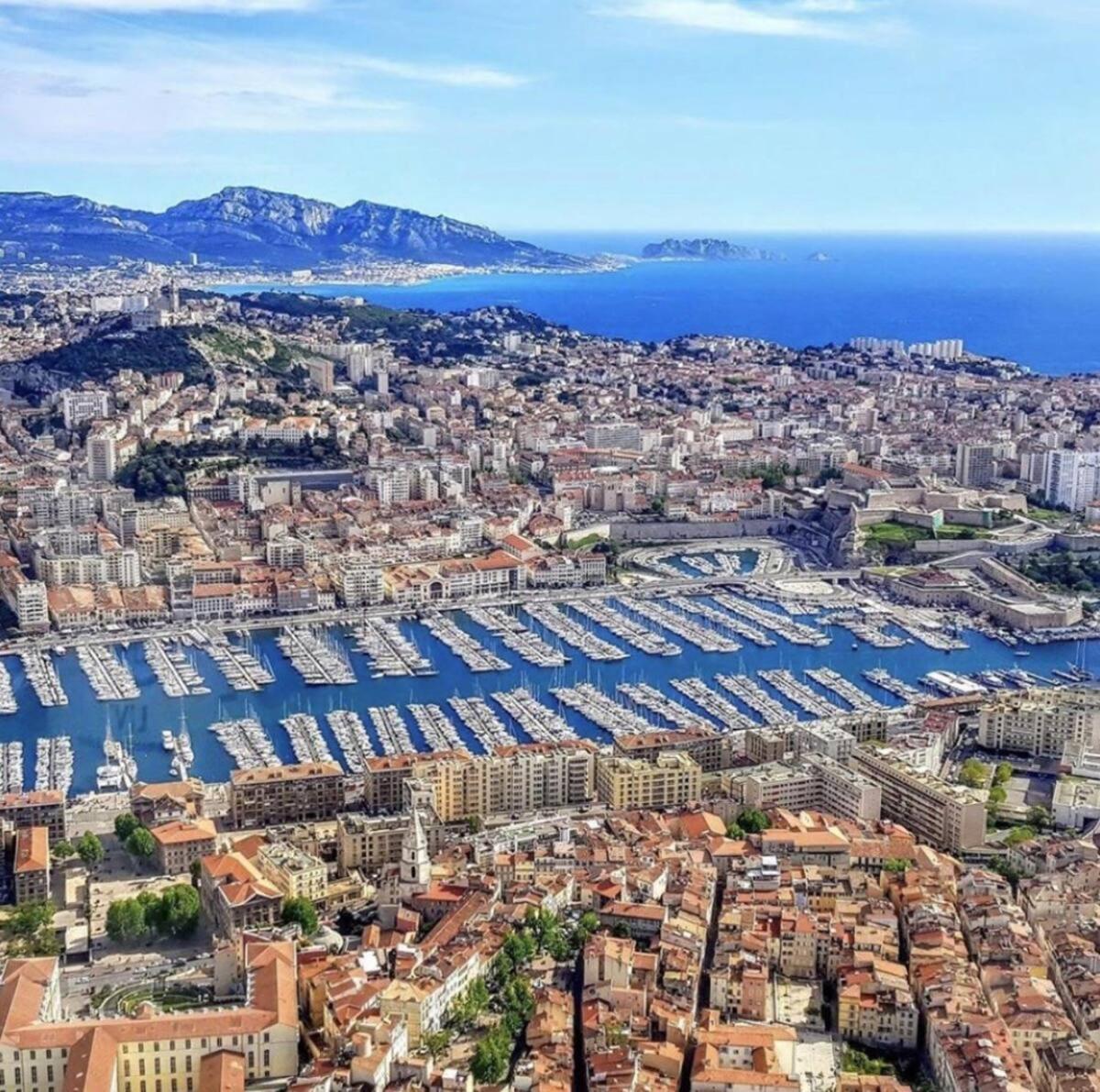 - - Maison Uma - - Wifi, Netflix, Mer Et Centre Marseille Luaran gambar